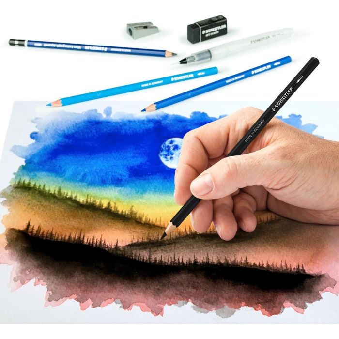 STAEDTLER Gemischtes Aquarell Set 2