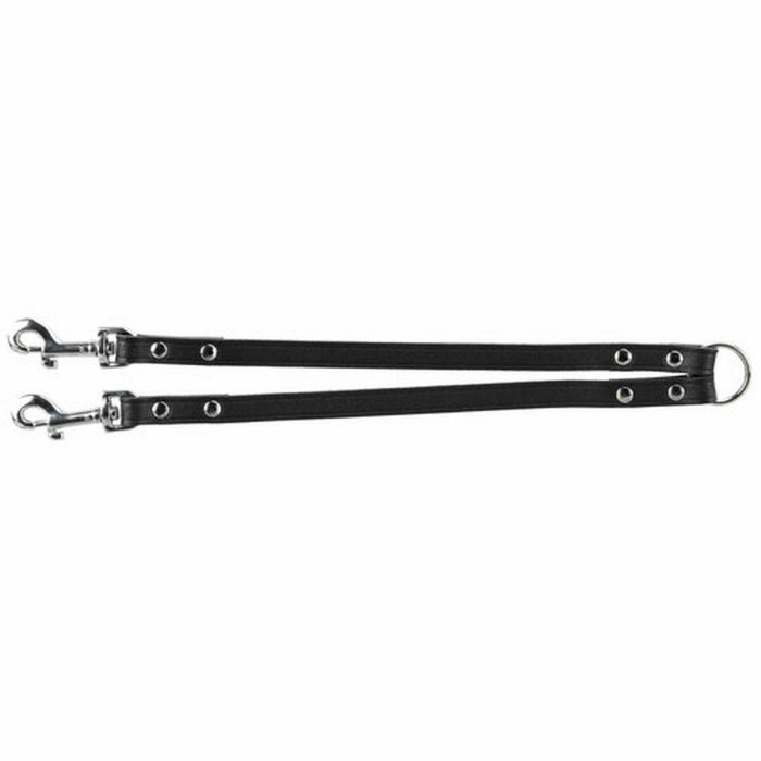 Acople Correa 2 Perros Trixie Negro 30 cm S/M 1 Acople Correa 2 Perros Trixie Negro 30 cm S/M 1