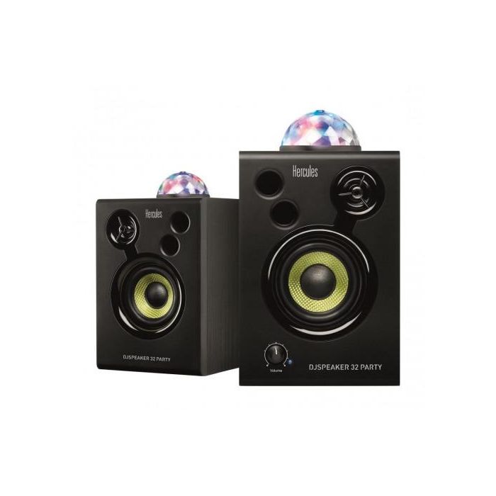 Hercules DJ Speaker 32 Party Negro Alámbrico 30 W