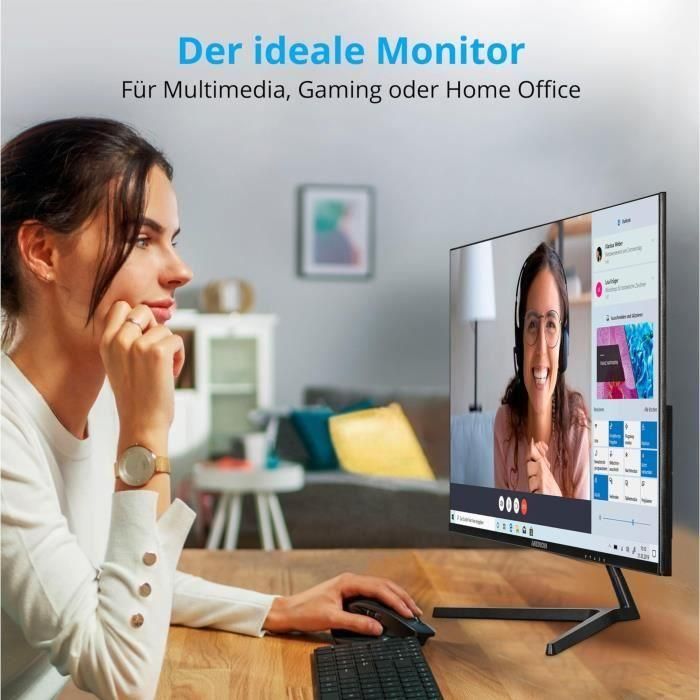 Monitor de pantalla grande - MEDION - AKOYA P52424 MD 20152 - 60,5 cm (24'') Full HD - HDR10 - DP - HDMI 4