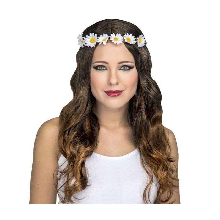 My Other Me Peluca Larga Hippie para Mujer Multicolor 150 g