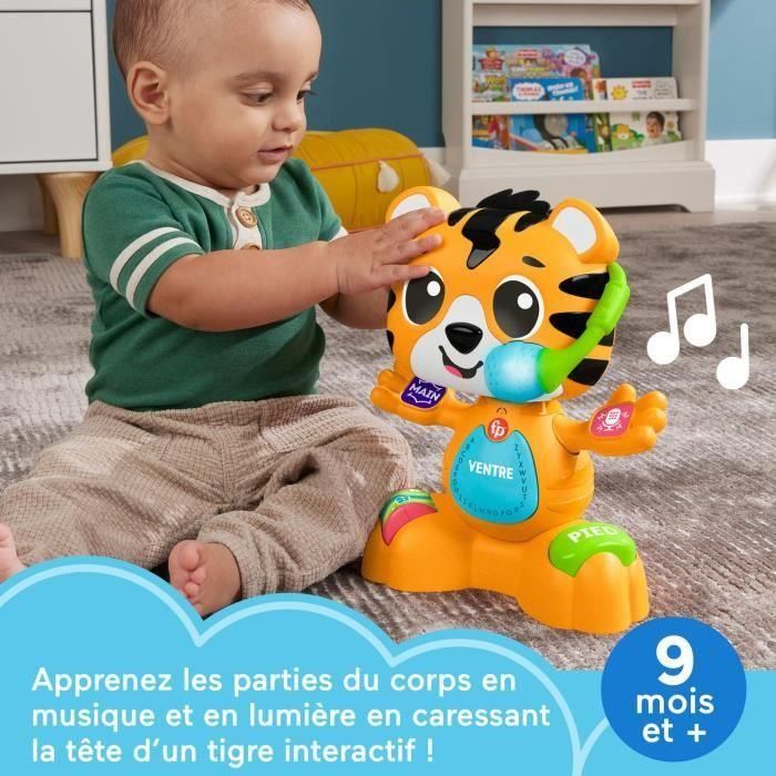 Fisher-Price-Link Squad Tiger Body Parts-Juguete de actividad musical HYL00 2 Fisher-Price-Link Squad Tiger Body Parts-Juguete de actividad musical HYL00 2