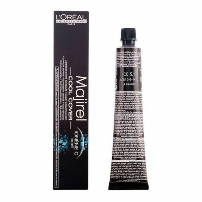 L'Oréal Professionnel Paris Majirel Cool-Cover #5.1-châtain clair cendré - Tinte permanente para cabello 50 ml L'Oréal Professionnel Paris Majirel Cool-Cover #5.1-châtain clair cendré - Tinte permanente para cabello 50 ml