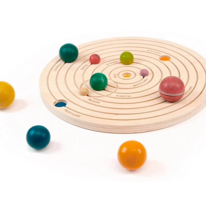 Andreutoys Juego Didáctico Sistema Solar 3D Madera Diámetro Sol Ø 4,5cm 2 Andreutoys Juego Didáctico Sistema Solar 3D Madera Diámetro Sol Ø 4,5cm 2