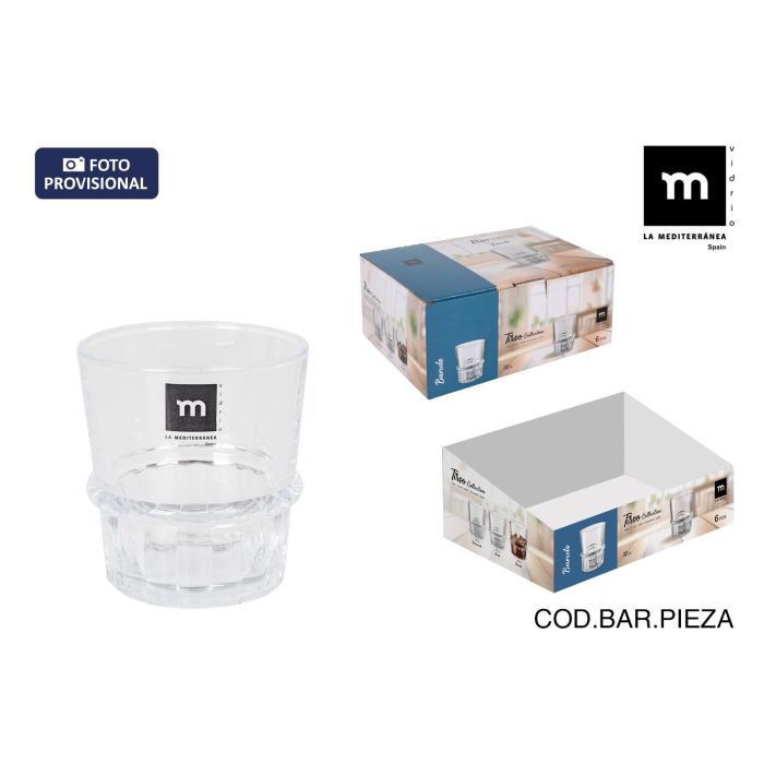 La Mediterranea Vaso Tirso Bands 320 ml - Colección Tirso (48 Unidades) La Mediterranea Vaso Tirso Bands 320 ml - Colección Tirso (48 Unidades)