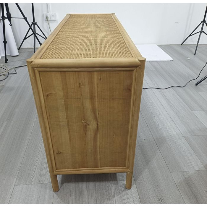 Aparador Tropical DKD Home Decor Marron Claro 40 x 65 x 120 cm 3 Aparador Tropical DKD Home Decor Marron Claro 40 x 65 x 120 cm 3