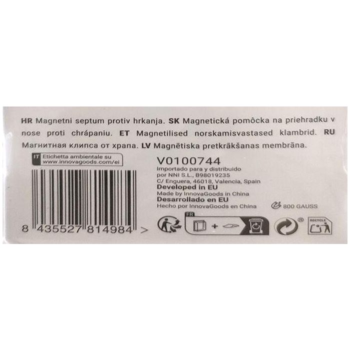 Dilatador Nasal Magnético Antirronquidos InnovaGoods 4