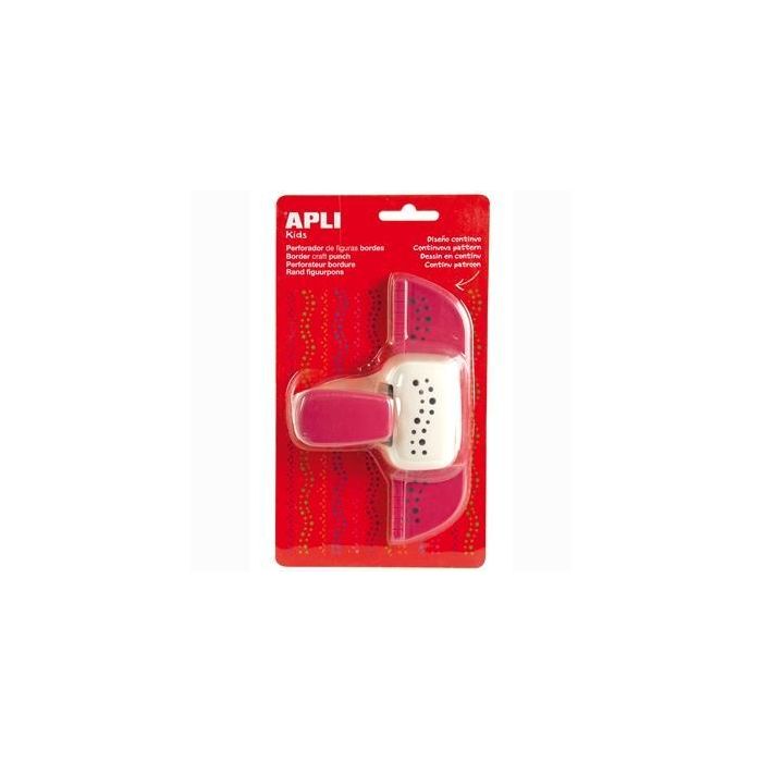 Apli Perforadora de Papel Lateral con Puntos