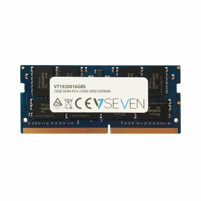 Memoria RAM V7 V71920016GBS 16 GB CL17 DDR4 Memoria RAM V7 V71920016GBS 16 GB CL17 DDR4