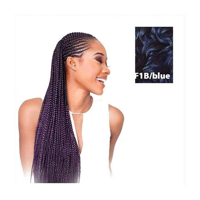 X-Pression 1b/bleu Cabello sintético