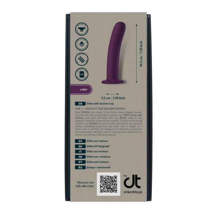 Dildo Dream Toys Bold Morado Ø 3,5 cm 18,5 cm 2 Dildo Dream Toys Bold Morado Ø 3,5 cm 18,5 cm 2