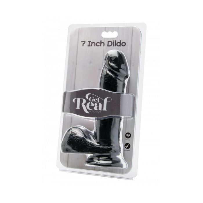 Consolador de Doble Penetración Get Real by Toyjoy Negro 1 Consolador de Doble Penetración Get Real by Toyjoy Negro 1