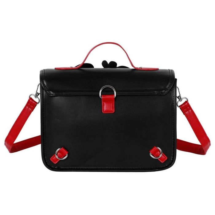 Disney Minnie Mouse Bolso-Mochila Satchel Face Multicolor con Compartimento Principal y Asa Ajustable 3 Disney Minnie Mouse Bolso-Mochila Satchel Face Multicolor con Compartimento Principal y Asa Ajustable 3