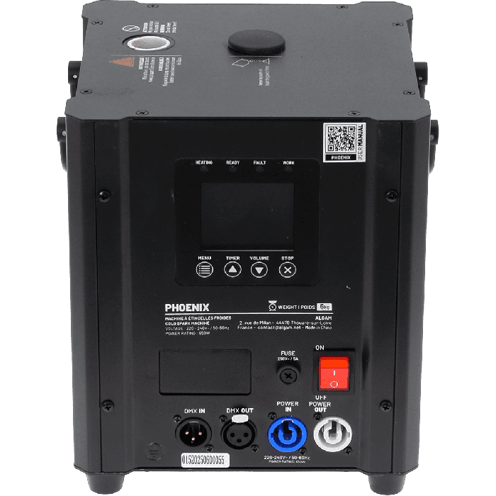 Máquina De Chispa Fría - 650W Algamlight 5 Máquina De Chispa Fría - 650W Algamlight 5