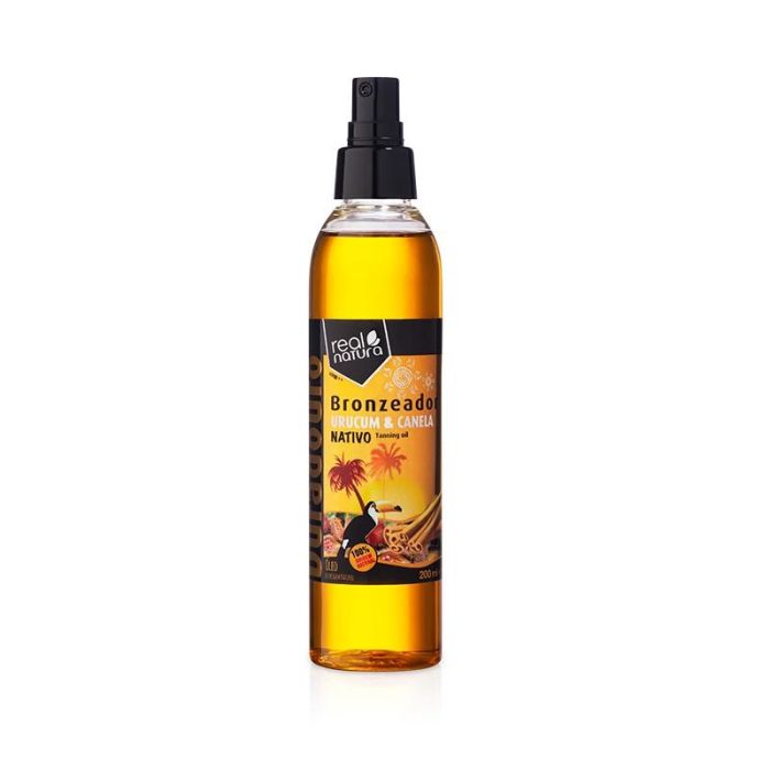 Óleo Bronzeador Urucum + Canela 200 mL Real Natura