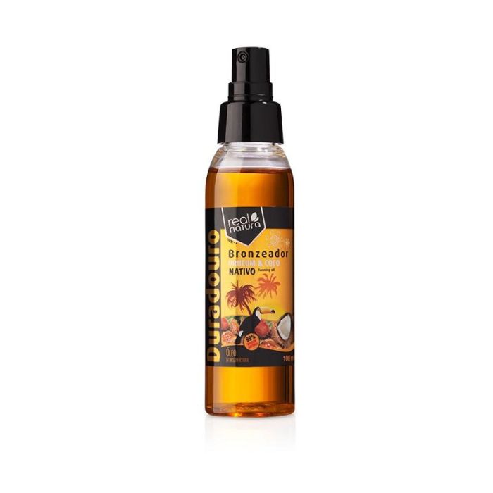 Óleo Bronzeador Urucum + Coco 100 mL Real Natura