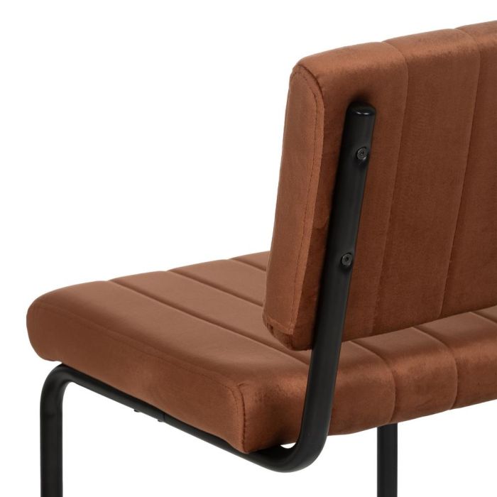 Silla Terracota Tejido-Metal Contract 48 X 56 X 82 cm