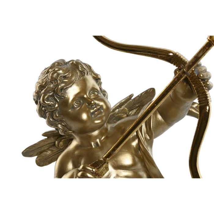 DKD Home Decor Lámpara de Sobremesa Moderna Cupido Resina Dorada E14 47x31.5x22 cm 3 DKD Home Decor Lámpara de Sobremesa Moderna Cupido Resina Dorada E14 47x31.5x22 cm 3
