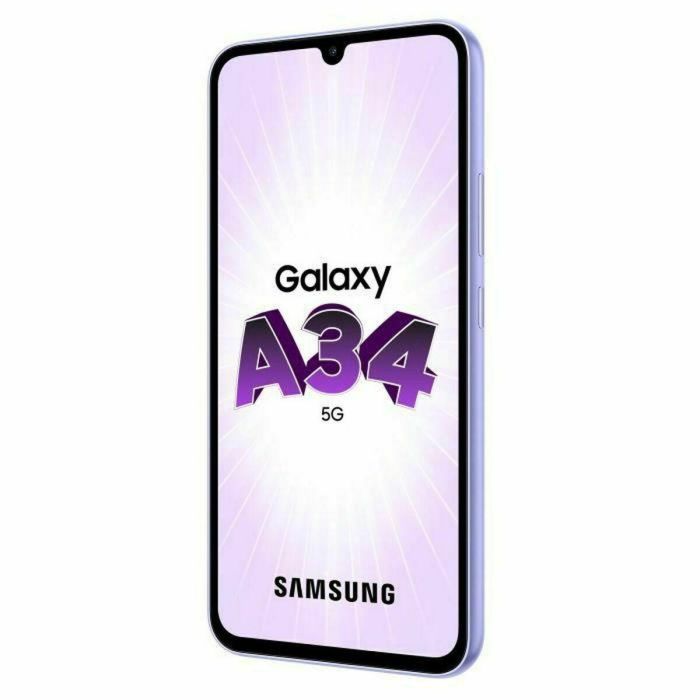 Smartphone Samsung Galaxy A34 6GB/ 128GB/ 6.6"/ 5G/ Violeta 2