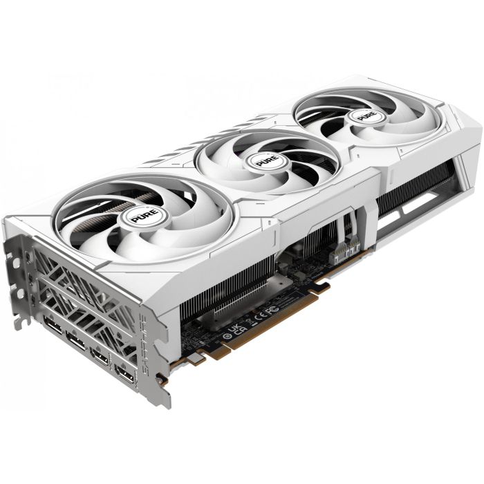 Sapphire RX 9070 16GB GDDR6 Pure Radeon OC Tarjeta Gráfica Gaming 3 Ventiladores Blanca 1 Sapphire RX 9070 16GB GDDR6 Pure Radeon OC Tarjeta Gráfica Gaming 3 Ventiladores Blanca 1