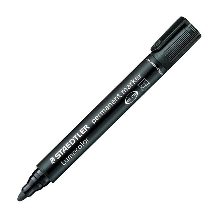 Rotulador permanente Staedtler Lumocolor 352-9 Negro (10 Unidades)