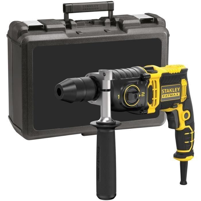 Taladro de impacto - STANLEY FATMAX - FMEH850K-QS - 850W - 13mm - 2 velocidades Taladro de impacto - STANLEY FATMAX - FMEH850K-QS - 850W - 13mm - 2 velocidades