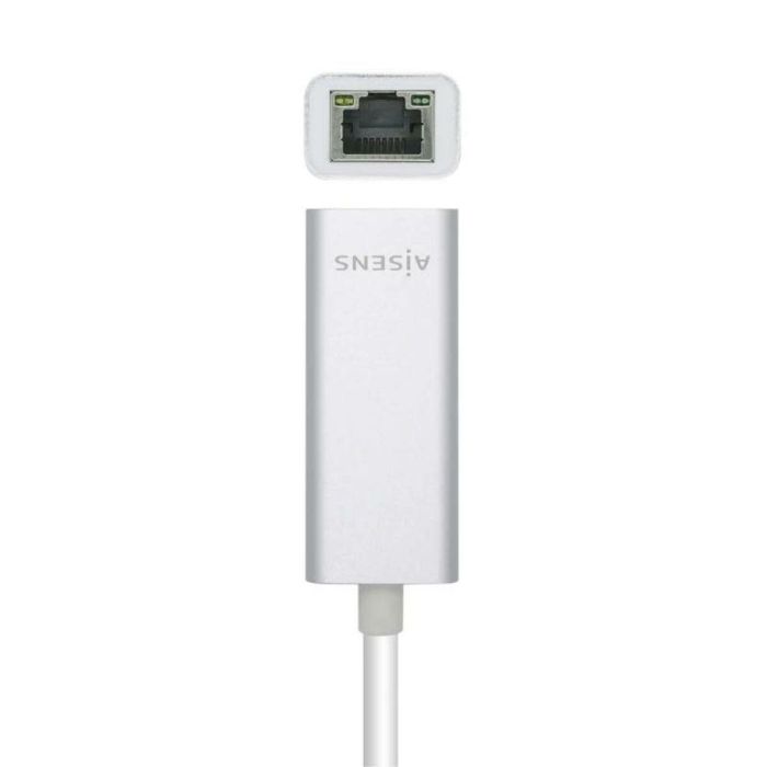 AISENS Conversor USB3.1 GEN1 USB-C A Ethernet Gigabit 10/100/1000 MBPS, 15cm 2