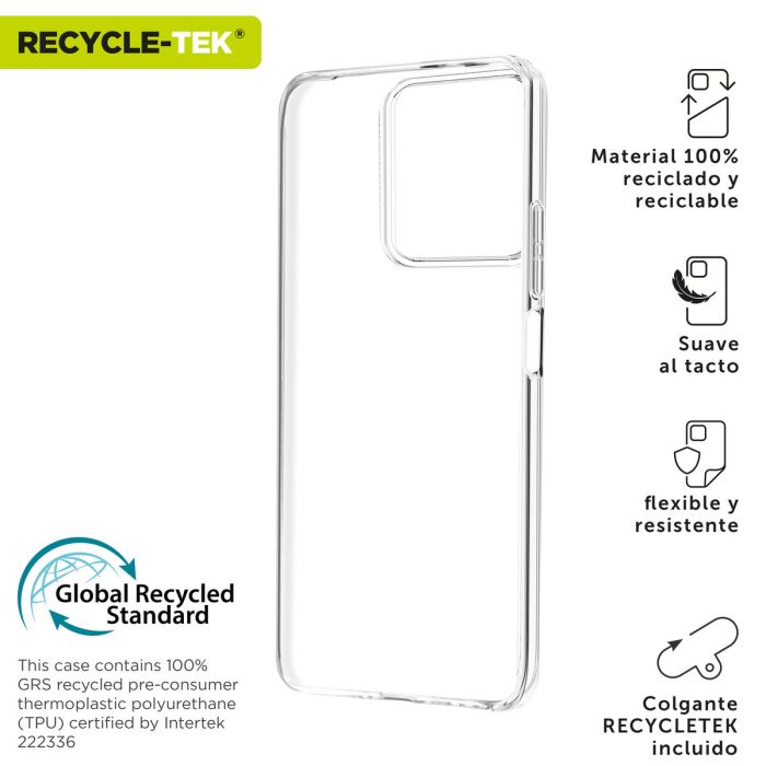 muvit for change funda compatible con Oppo A40 4G/A3X 5G transparente 2 muvit for change funda compatible con Oppo A40 4G/A3X 5G transparente 2