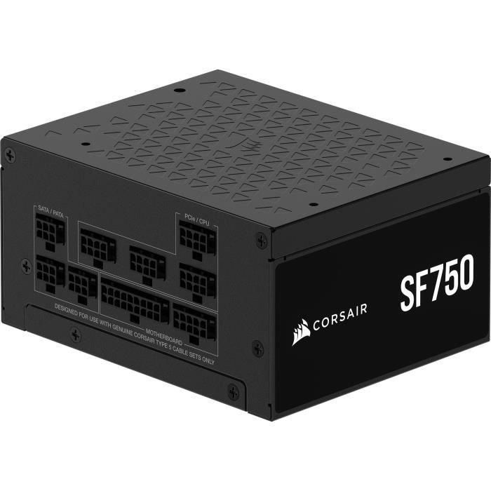 Fuente de alimentación modular SFX - CORSAIR - Serie SF SF750 - 80 PLUS Platinum