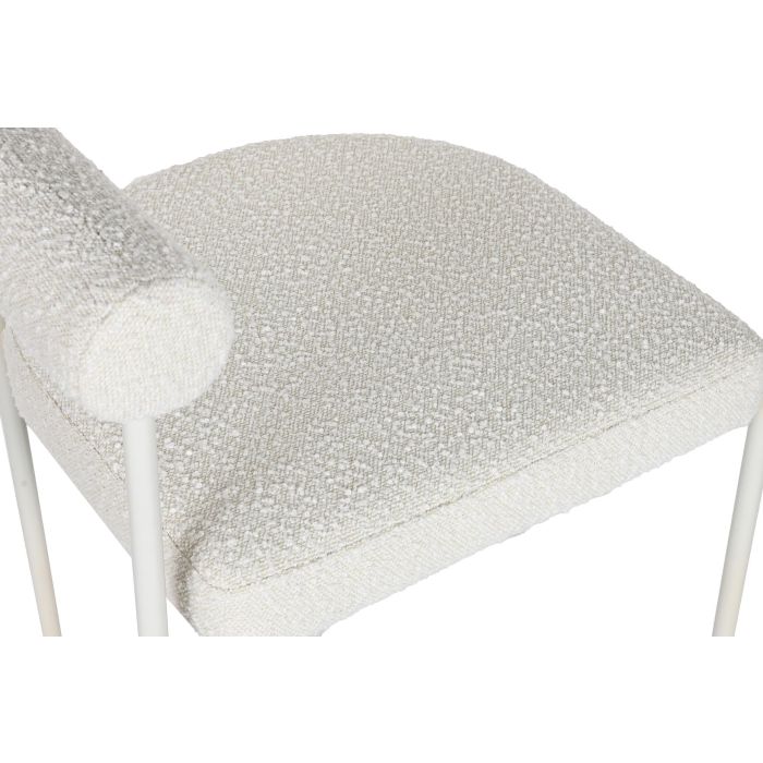 DKD Home Decor Silla Scandi Blanco 75 x 82 x 64 cm (2 Unidades) 3