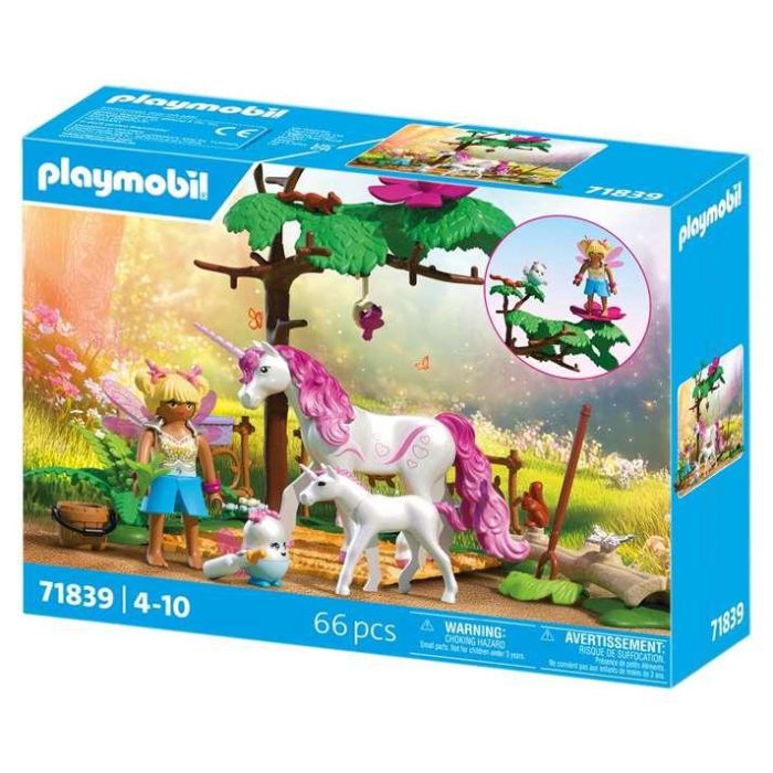 Establo mágico unicornio para mamá y potro playmobil 1 Establo mágico unicornio para mamá y potro playmobil 1