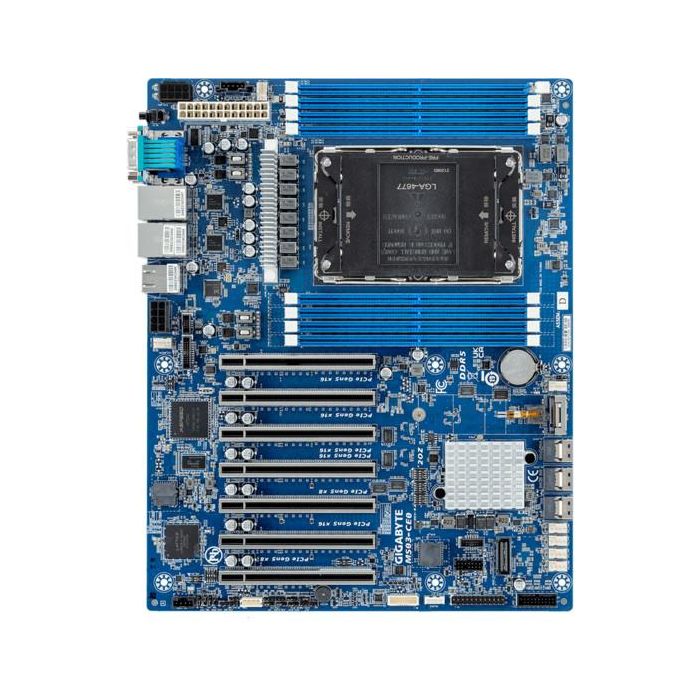 Gigabyte Mainboard MS03-CE0 (Rev. 1.x) ATX Sockel 4677 Bulk 1 Gigabyte Mainboard MS03-CE0 (Rev. 1.x) ATX Sockel 4677 Bulk 1