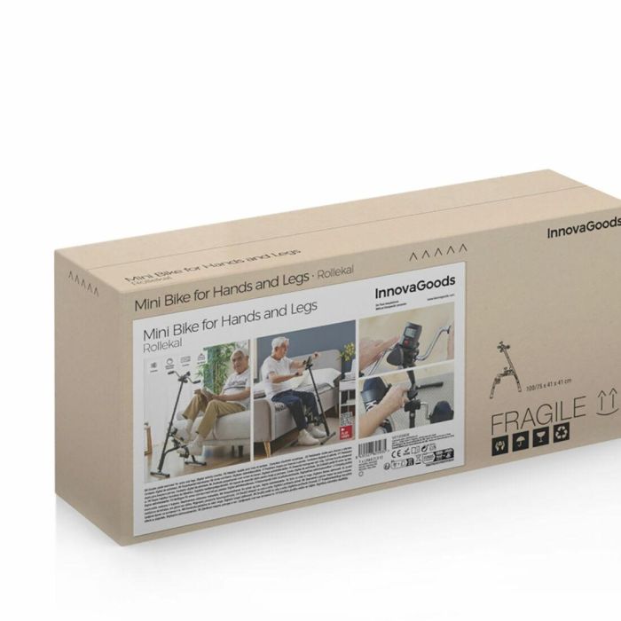 Pedaleador Dual para Brazos y Piernas Rollekal InnovaGoods 11