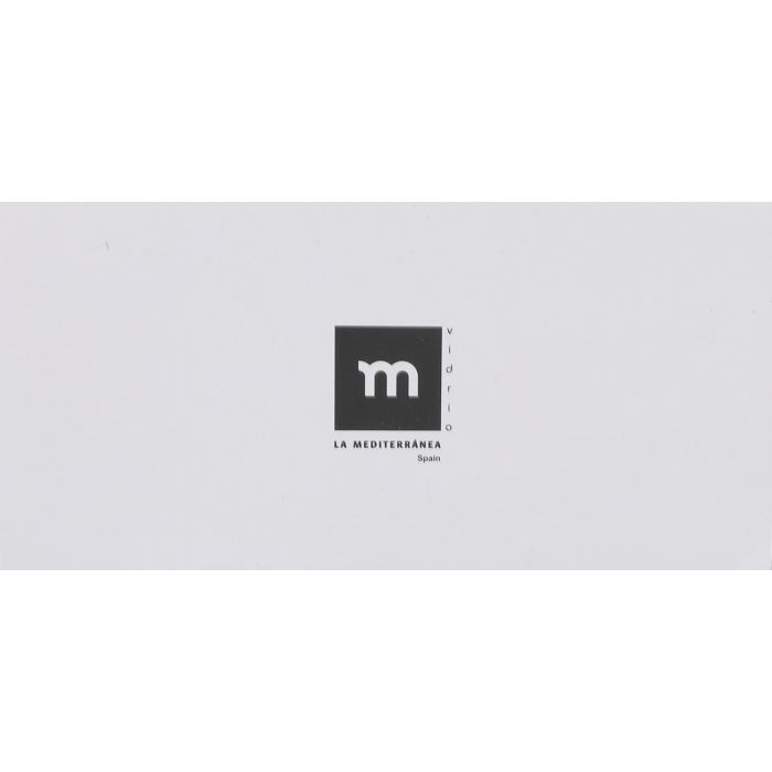 La Mediterranea Aceitera Cuadrada Borosilicato y Tapa Metal 1000 ml - 8,5 cm x 22 cm x 17 cm (6 Unidades)