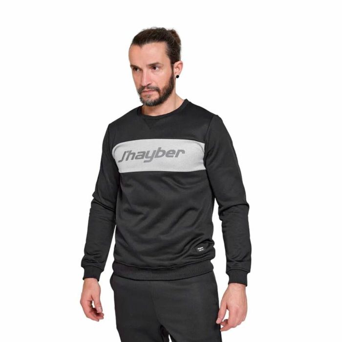 Sudadera sin Capucha Hombre J-Hayber Essential Negro 148 Lively 2