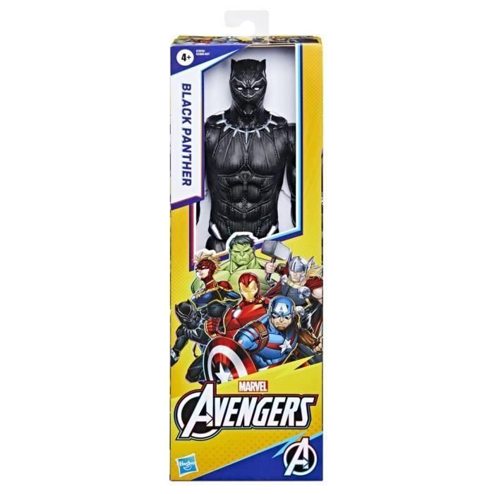 Figura Titan Hero Black Panter E7876 Avengers 2 Figura Titan Hero Black Panter E7876 Avengers 2
