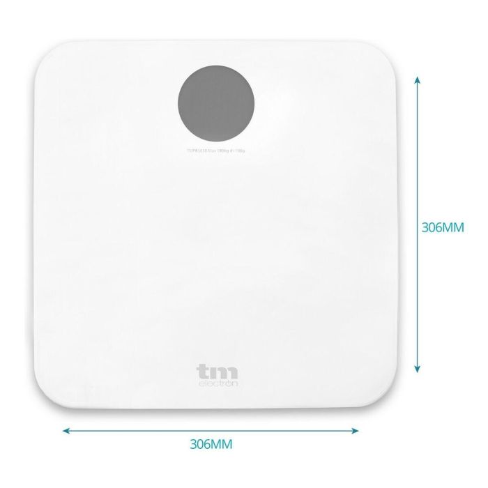 Báscula Digital de Baño TM Electron Blanco 3 Báscula Digital de Baño TM Electron Blanco 3