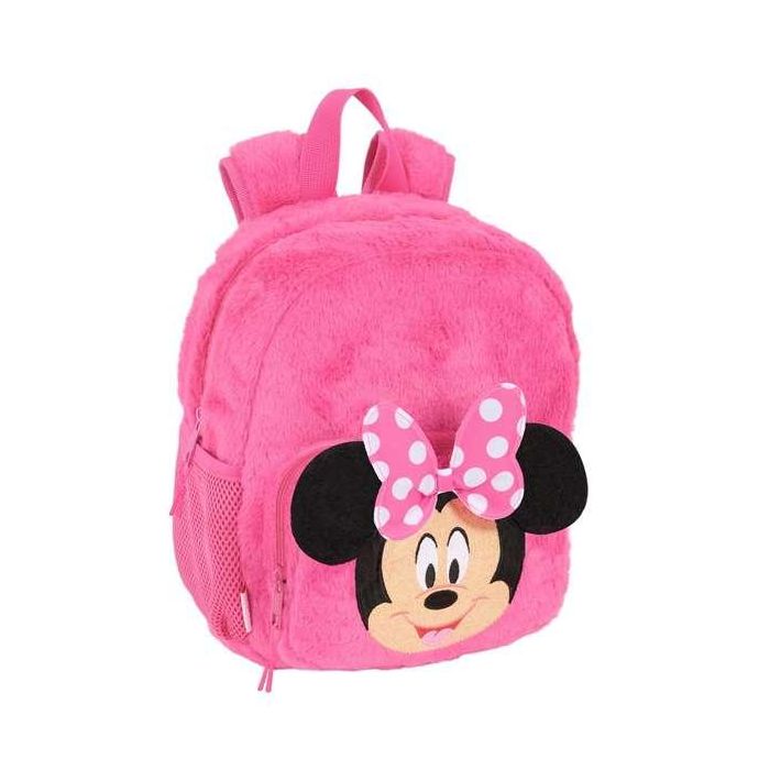 Safta Mochila Peluche Guardería Minnie Mouse 22x27x10cm 0 Safta Mochila Peluche Guardería Minnie Mouse 22x27x10cm 0