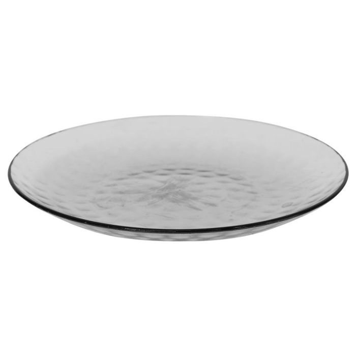 Home Deco Factory Plato Diámetro 23,5 cm Plástico Martilleado Colores Surtidos Azul Gris 4