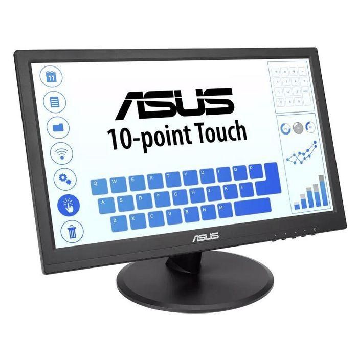 Asus VT168HR Monitor Táctil 15.6" HD 10 Puntos Multitáctil HDMI VGA USB Anti-parpadeo Luz Azul Baja compatible Windows 10 2 Asus VT168HR Monitor Táctil 15.6" HD 10 Puntos Multitáctil HDMI VGA USB Anti-parpadeo Luz Azul Baja compatible Windows 10 2