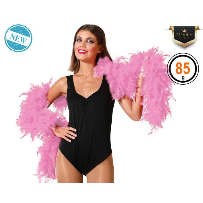 Boa De Plumas Rosa 85 gr para Disfraces y Celebraciones