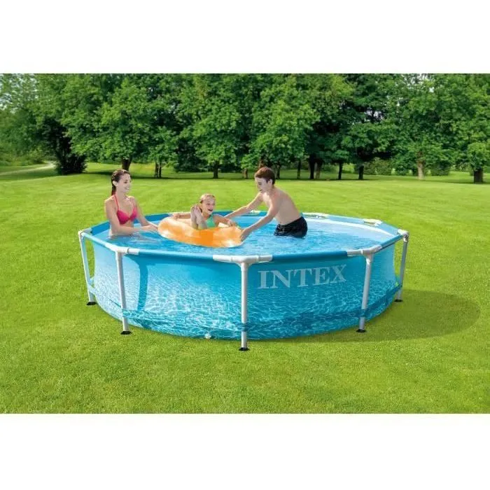 Intex Kit Piscina Tubular OCEAN Ø 3,05 x 0,76m 2