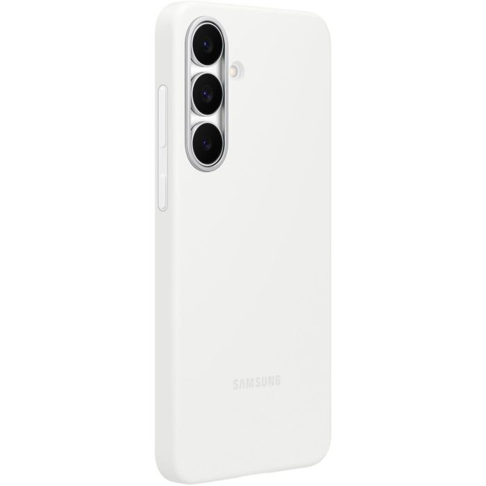 Samsung Funda Silicona para Galaxy S25 FE, Blanca, Resistente a Impactos y Rayones 2