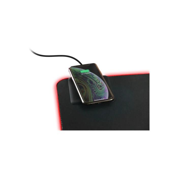 Deltaco RGB Mauspad m. Wireless Charger/RGB 1 Deltaco RGB Mauspad m. Wireless Charger/RGB 1
