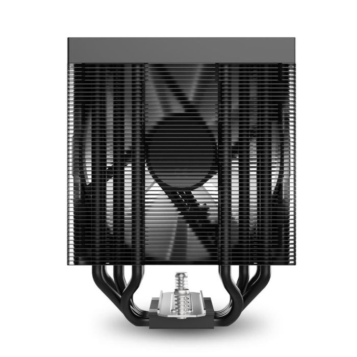 Sharkoon A50 RGB Refrigerador de Aire CPU Single Tower con Ventilador 120mm RGB Efecto Espejo Infinito, 5 Tubos de Cobre, 230W TDP Negro 5