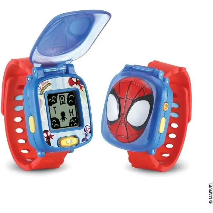 Vtech Reloj de Juego Interactivo Spidey - Héroes Spidey, Ghost-Spider y Spin - Idioma Francés 2