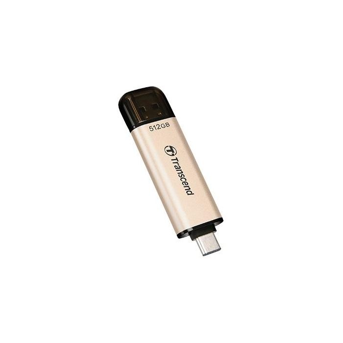 Transcend JetFlash 930C Memoria USB 512GB USB 3.2 Gen 1 (Tipo-A/C) Velocidad Lectura 420MB/s Escritura 400MB/s Oro 2