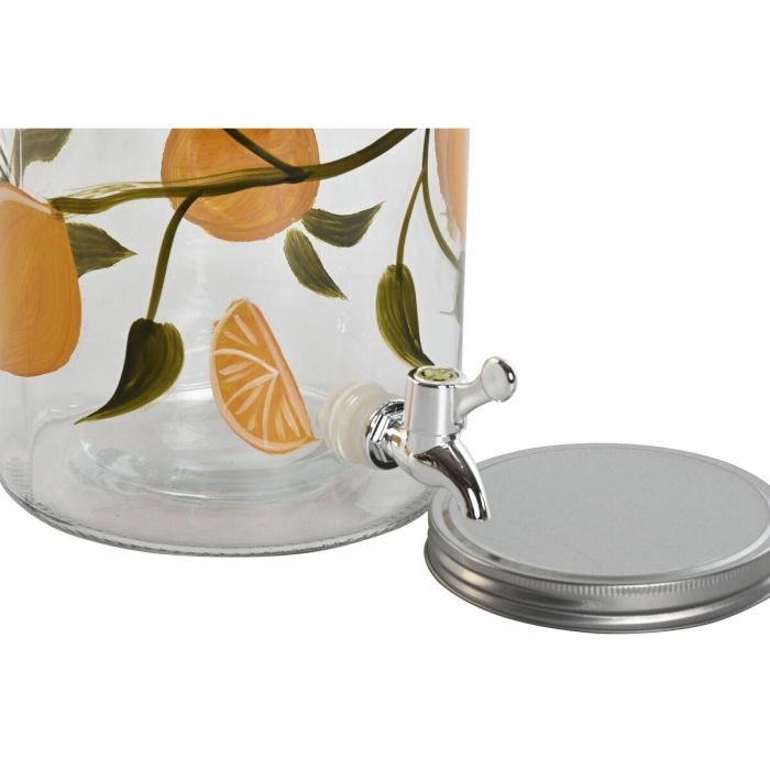 Dispensador de Agua Home ESPRIT Amarillo Metal Silicona Cristal ABS 18 x 24 x 30,5 cm 2 Dispensador de Agua Home ESPRIT Amarillo Metal Silicona Cristal ABS 18 x 24 x 30,5 cm 2