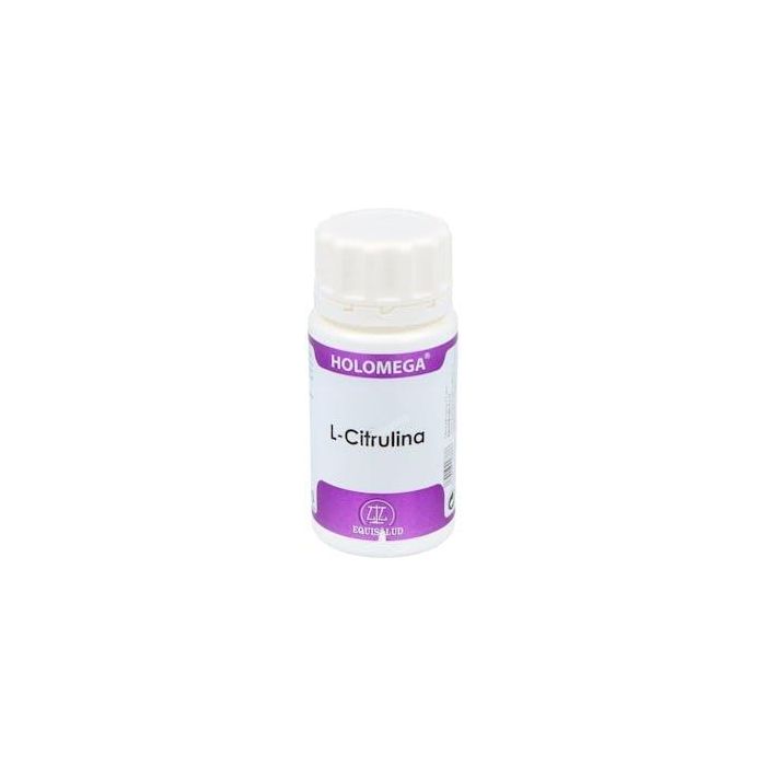 Holomega L-Citrulina DL-Malato con Vitamina C - Suplemento Aminoácido Esencial, 50 Cápsulas Apto para Vegetarianos y Diabéticos