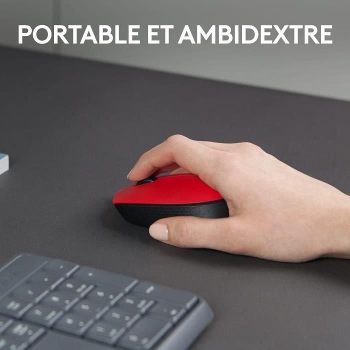 Logitech Ratón M171 Inalámbrico 1000Ppp Ambidiestro 2 Botones Rojo 2 Logitech Ratón M171 Inalámbrico 1000Ppp Ambidiestro 2 Botones Rojo 2